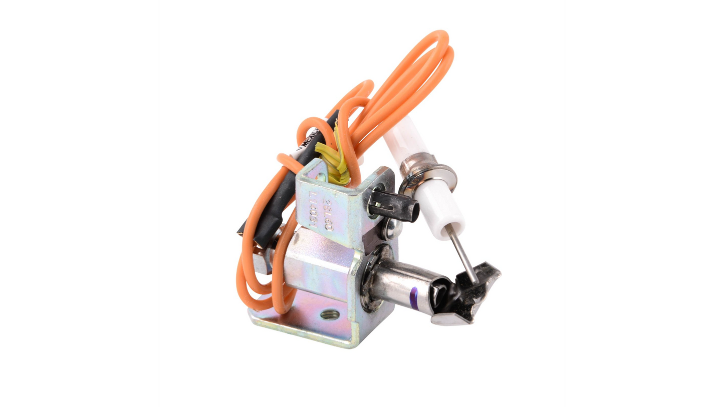 Lennox 18G9001, Pilot Burner with Electrode, Natural Gas Orifice 0.018", 24" Ignition Wire