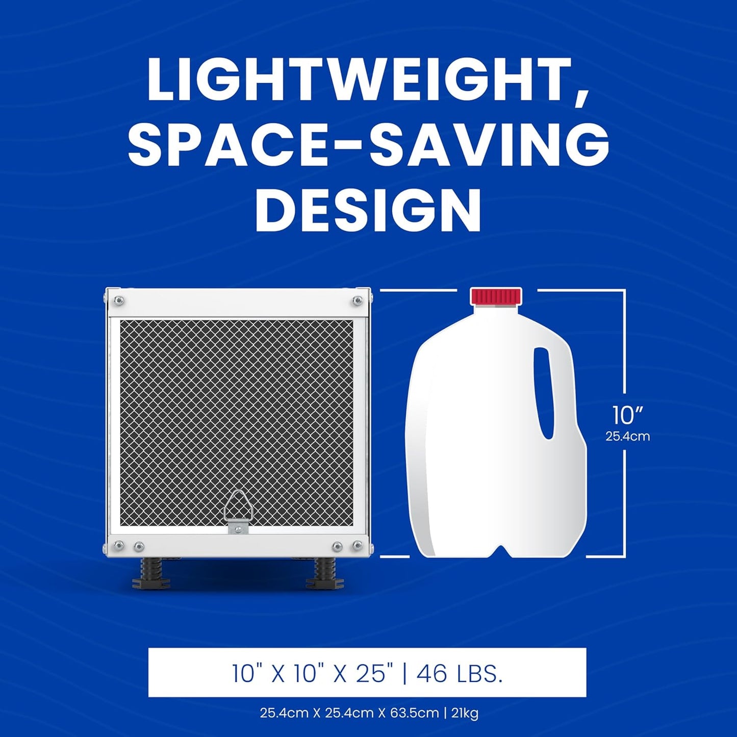 Aprilaire E050 - Basement and Crawl Space Pro Dehumidifier, 50 Pints