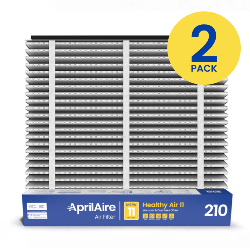 Aprilaire 210 - Clean Air Filter For Aprilaire Whole-Home Air Purifiers, MERV 11, For Dust