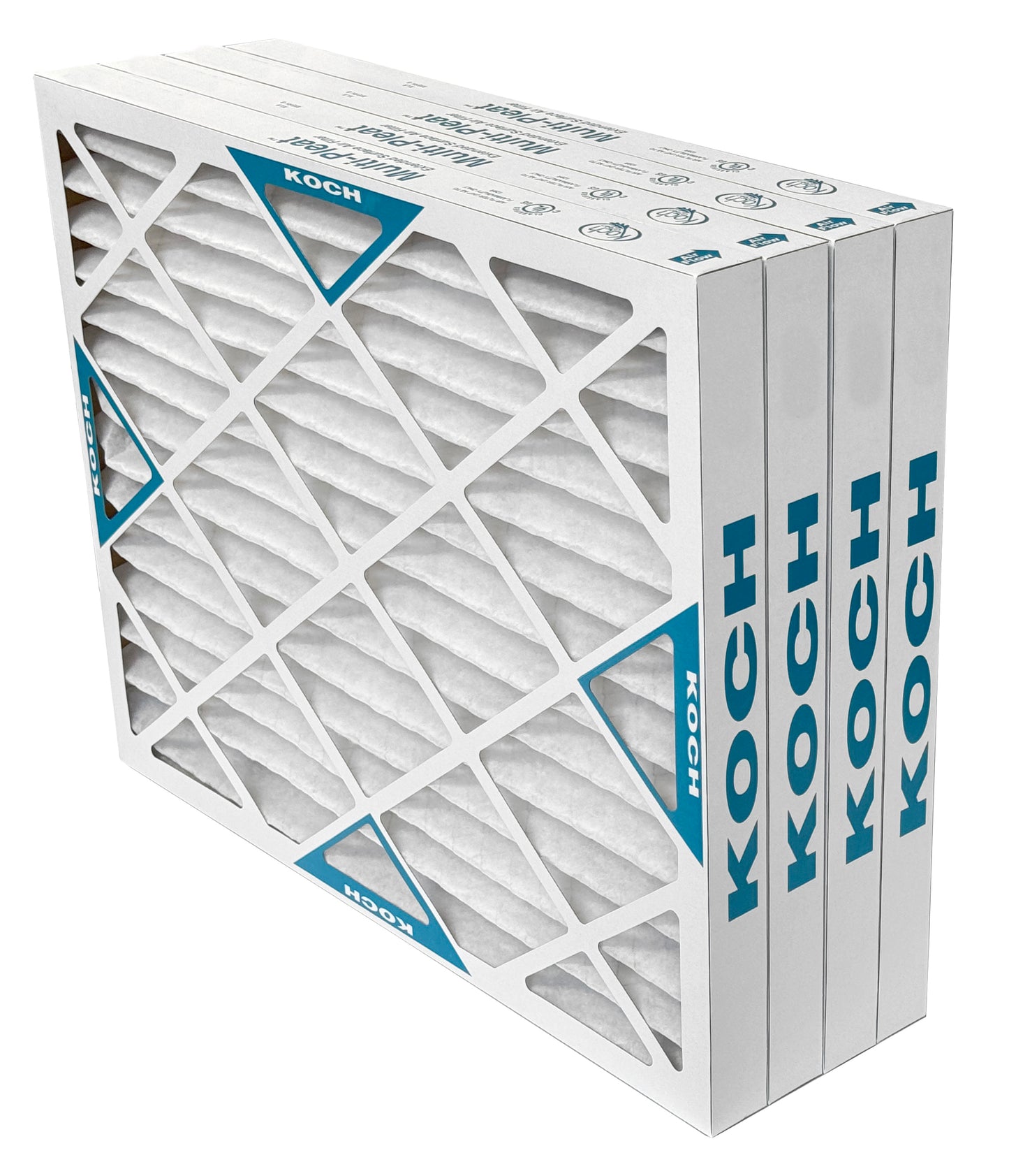 Koch 102-700-019 - 20" x 20" x 2" Pleated Air Filter, MERV 8