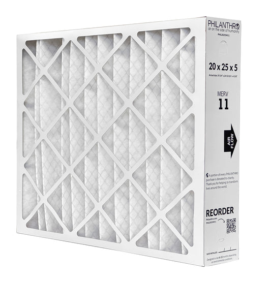 Philanthro PHIL20255M11 - 20" x 25" x 5" Air Filter, MERV 11