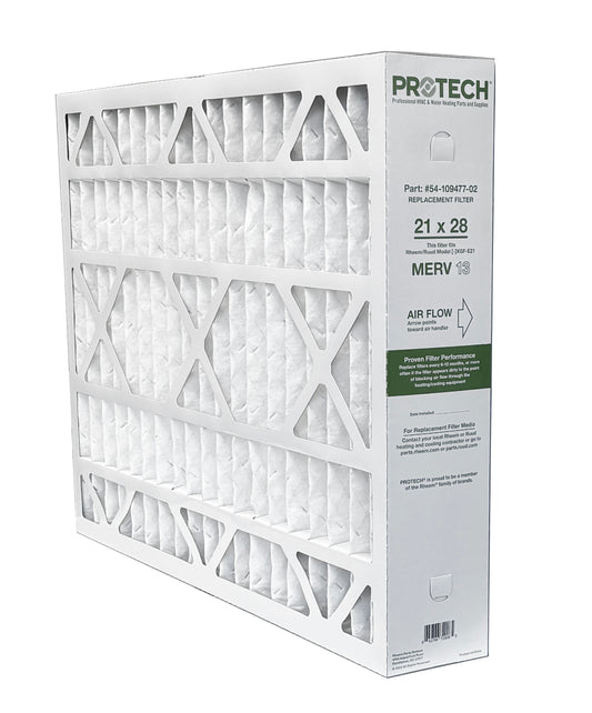 Rheem 54-109477-02 - 21" x 28" x 5" Exact-Fit Filter for Air Cleaner XGF-E21M13, MERV 13