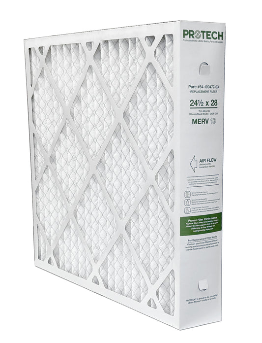 Rheem 54-109477-03 - 24.5" x 28" x 5" Exact-Fit Filter for Air Cleaner XGF-E24M13, MERV 13
