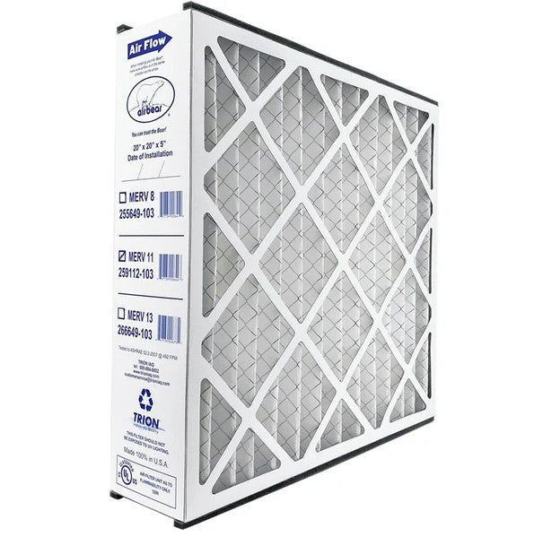Trion Air Bear 259112-103 - Pleated Air Filter 20"x20"x5" MERV 11