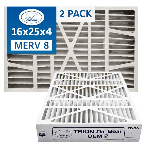 Trion 272649-08-205 - (2 Pack) 16" x 25" x 4.3" Trion OEM-2 Honeywell Replacement Air Filter, MERV 8