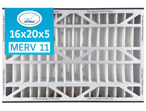 Trion Air Bear 259112-104 - 16" x 20" x 5" Pleated Air Filter, MERV 11