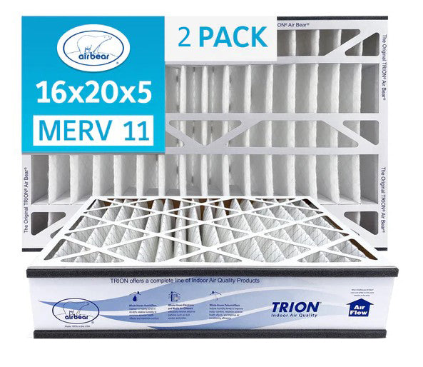 Trion Air Bear 259112-104 - 16" x 20" x 5" Pleated Air Filter, MERV 11