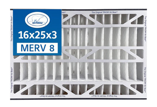 Trion Air Bear 255649-101 - Pleated Air Filter 16"x25"x3" MERV 8