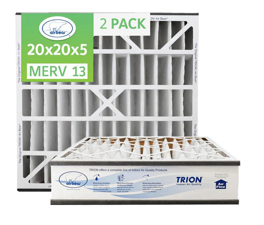 Trion Air Bear 266649-103 - 20" x 20" x 5" MERV 13 Pleated Air Filter