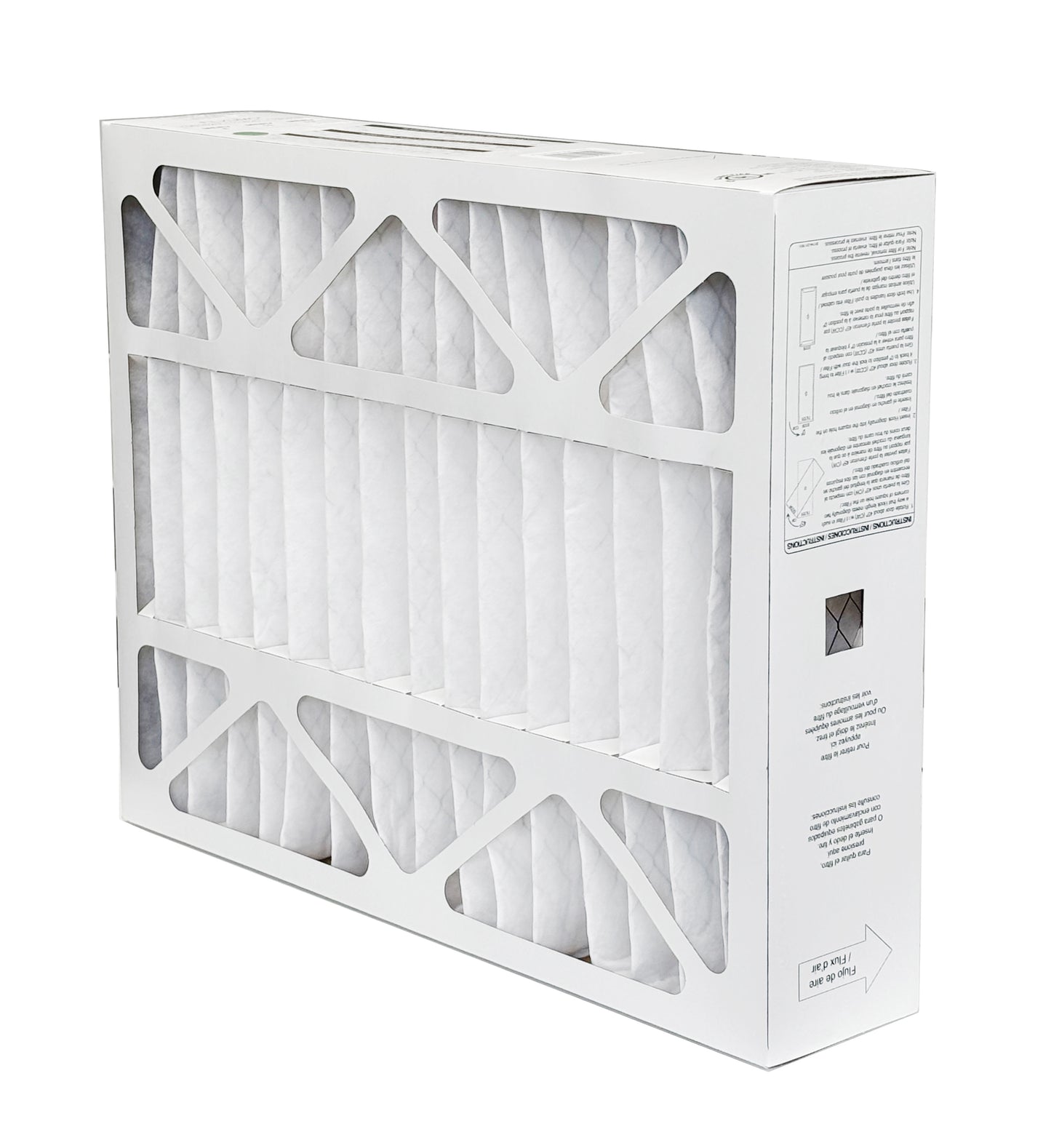 Carrier & Bryant FILXUMC081620 - 16" x 20" x 4" Pleated Air Filter, MERV 8 replaces old part # FILXXFNC0017