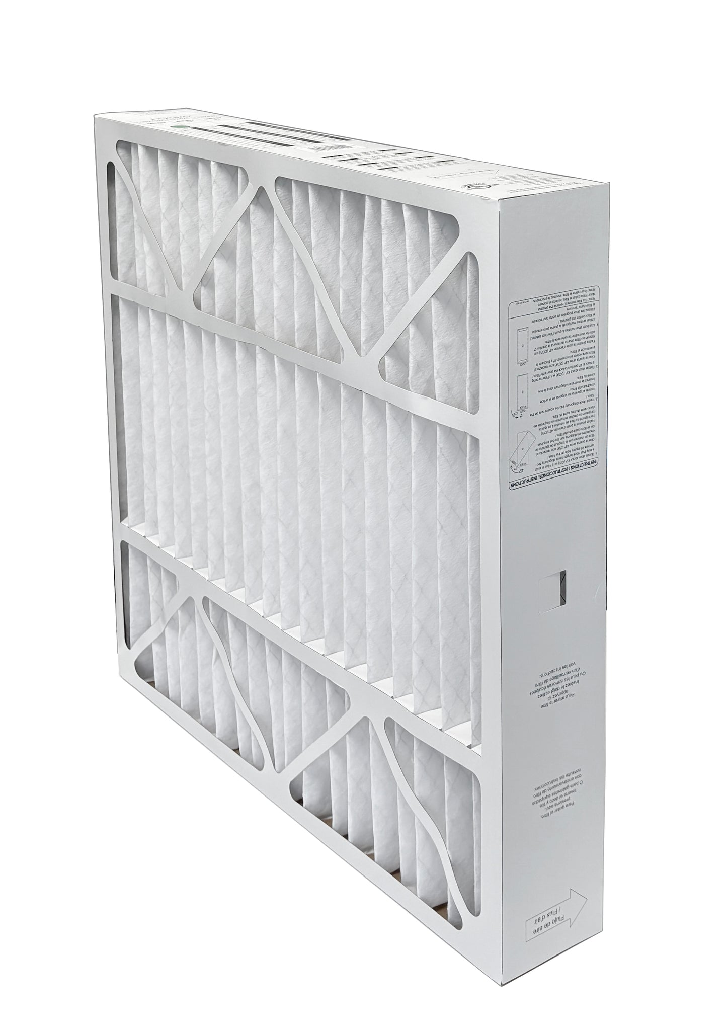 Carrier & Bryant FILXUMC082425 - 24" x 25" x 4" Pleated Air Filter, MERV 8 replaces old part # FILXXCAR0024