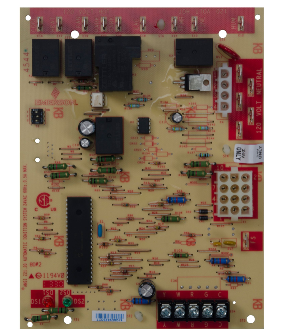 Lennox Y9894 - Integrated Furnace Control, Single Stage, HSI, 80 VAC Ignitor