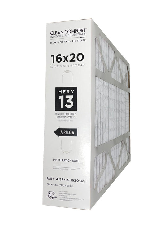 Goodman AMP-13-1620-45 - 16" x 20" x 4.5" Clean Comfort Air Filter, MERV 13