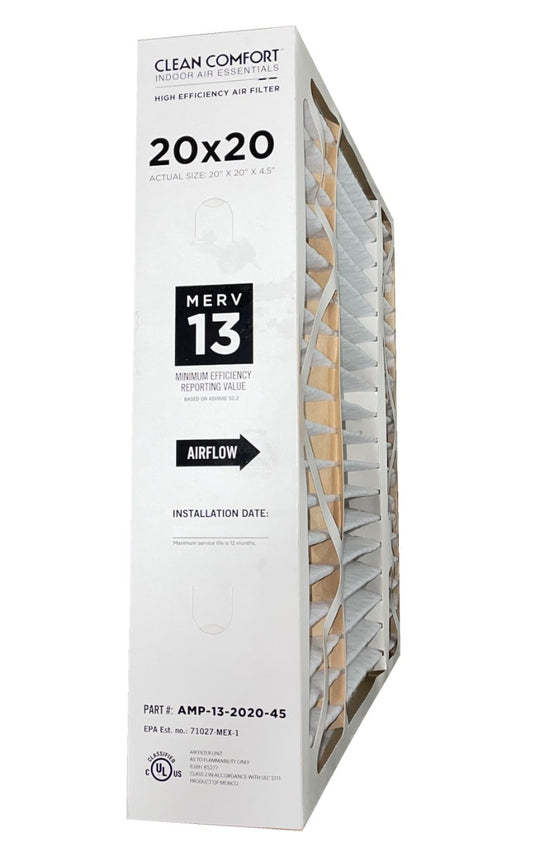 Goodman AMP-13-2020-45 - 20" x 20" x 4.5" Clean Comfort Air Filter, MERV 13
