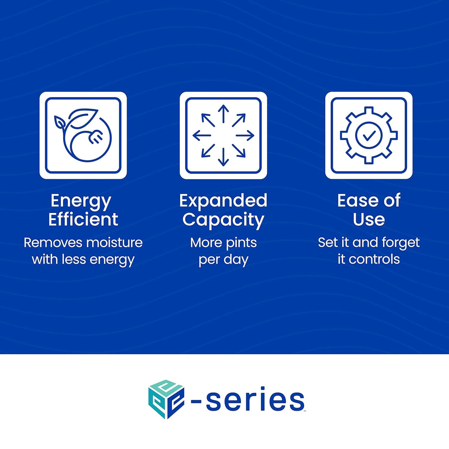 Aprilaire E050 - Basement and Crawl Space Pro Dehumidifier, 50 Pints