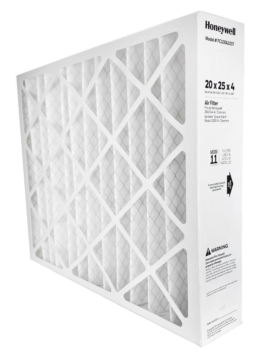 Honeywell FC100A1037 Pleated Air Filter 20 x 25 x 4 MERV 11