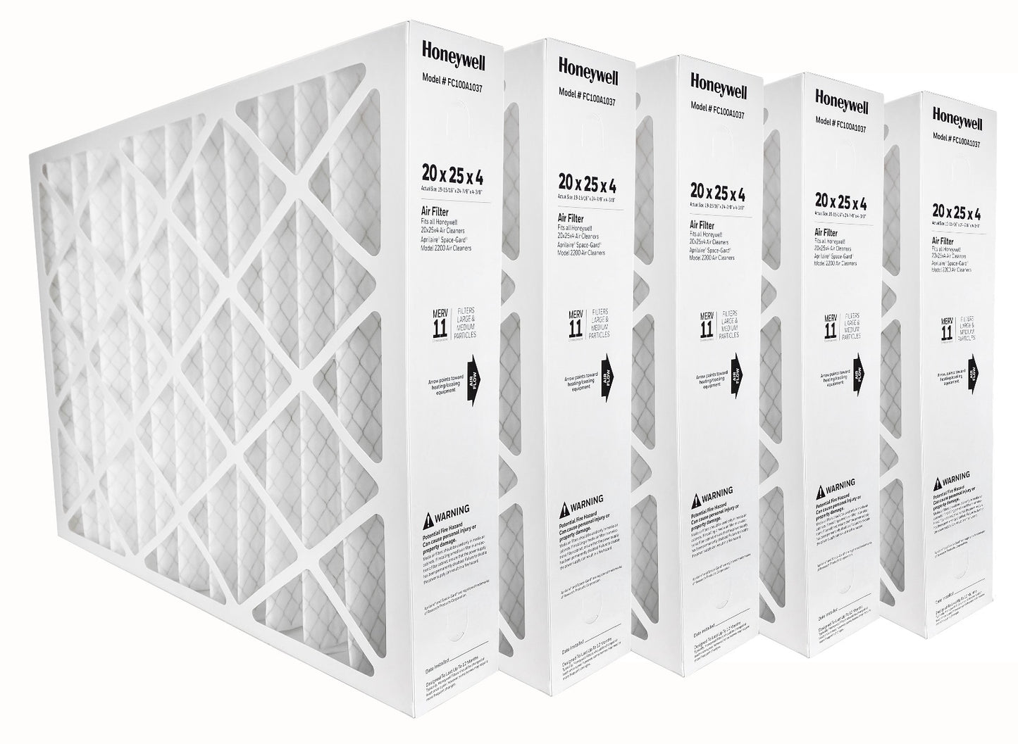 Honeywell HONEYWELLFC100A1037-5 Furnace Filter