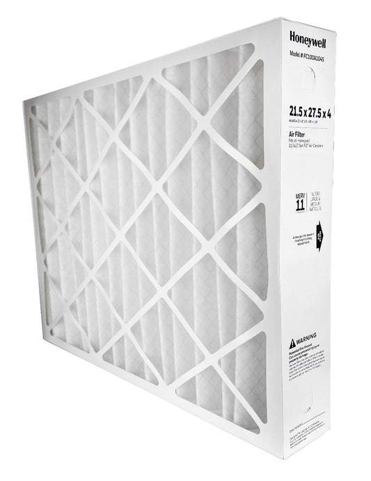 Honeywell FC100A1045 - 21.5" x 27.5" x 4" MERV 11 Pleated Air Filter