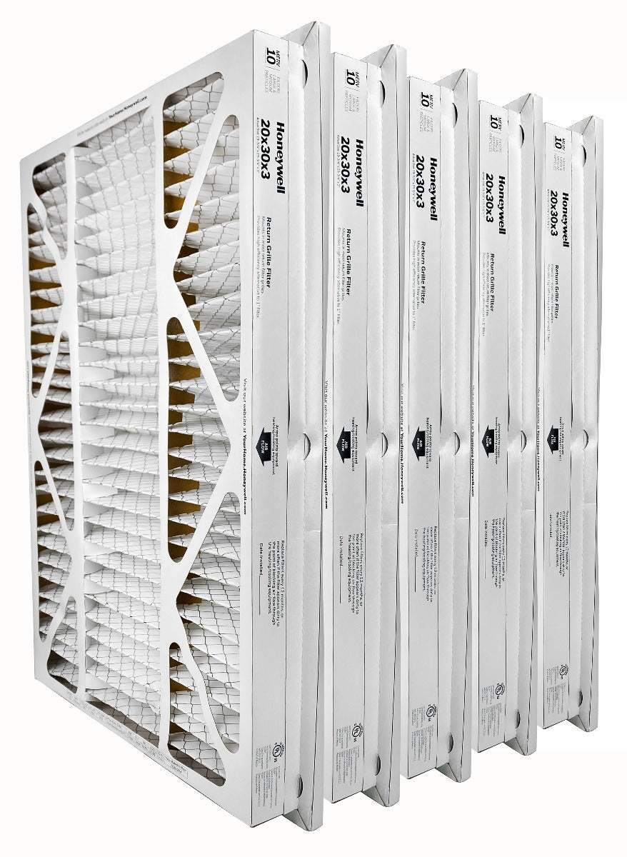 Honeywell FC40R1029 - 20" x 30" x 3" Return Grille Pleated Air Filter, MERV 10