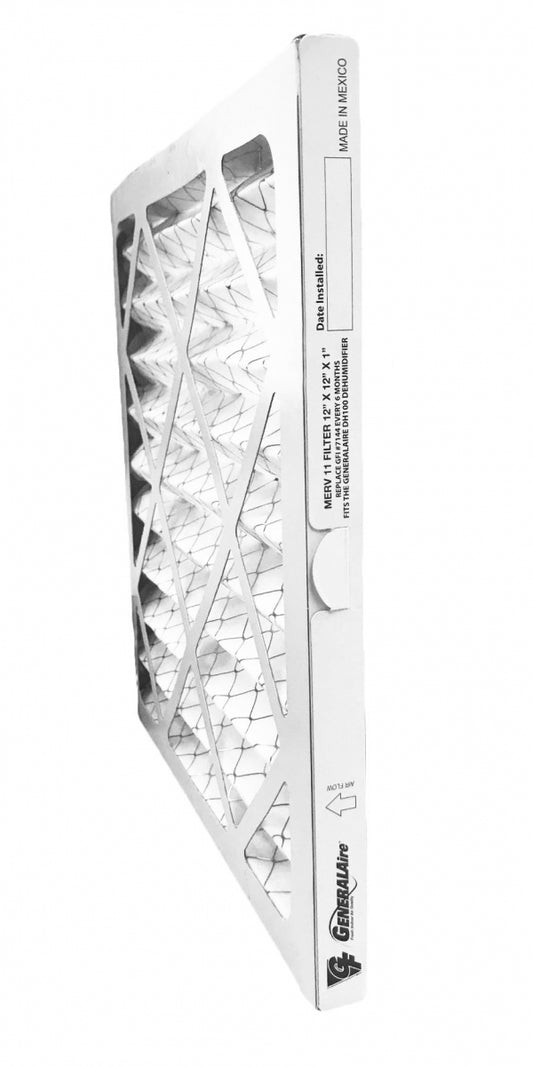 GeneralAire 300-1090 (2-Pack) - 12" x 10" x 1" Air Filter for DH75 Dehmidifier, MERV 11, GFI # 7143 - 2 Pack
