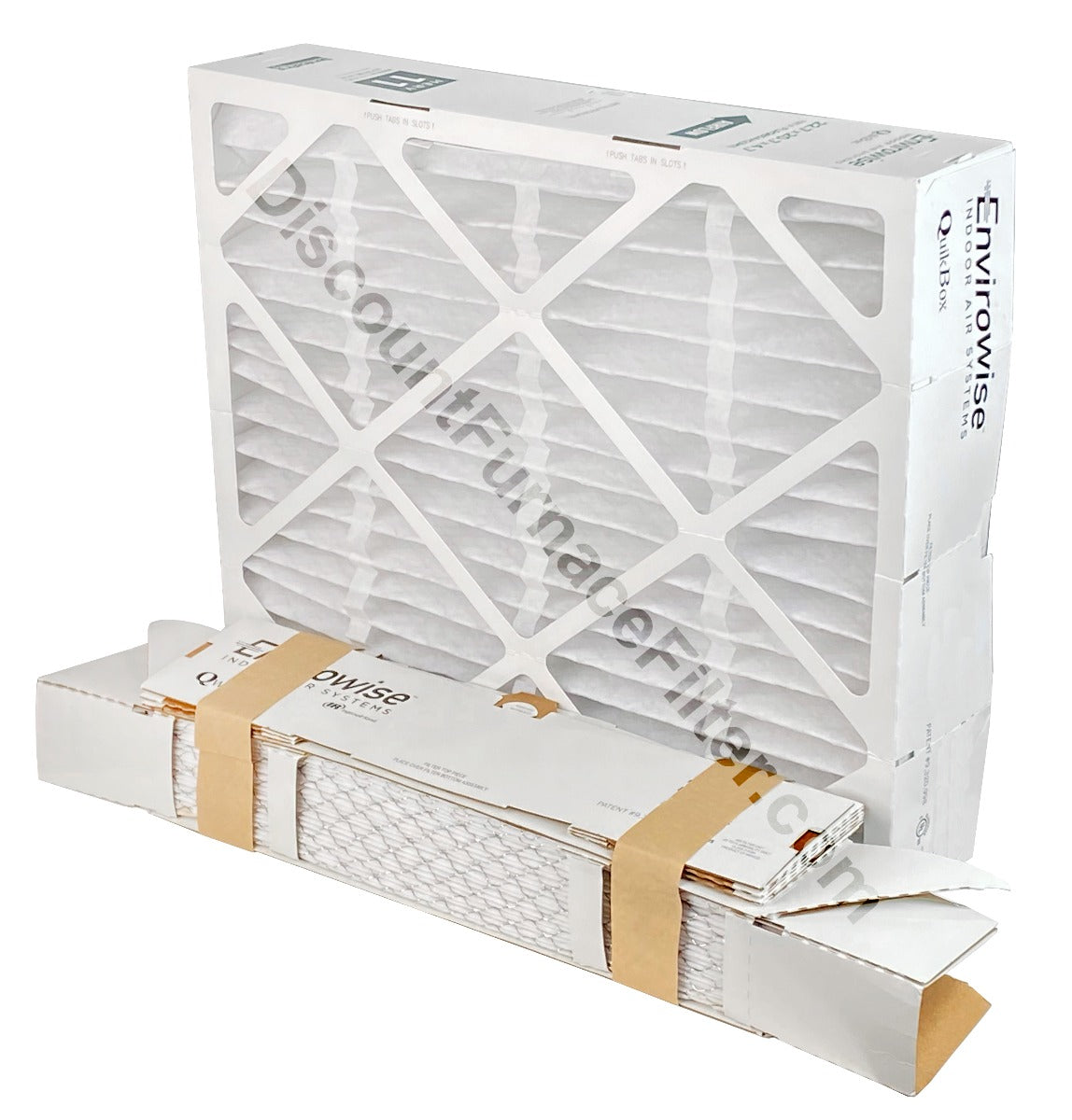 Trane FLRQB5AH21M11 - 20.7" x 20" x 4.7" - QuikBox Replacement Media Filter 2-Pack, MERV 11