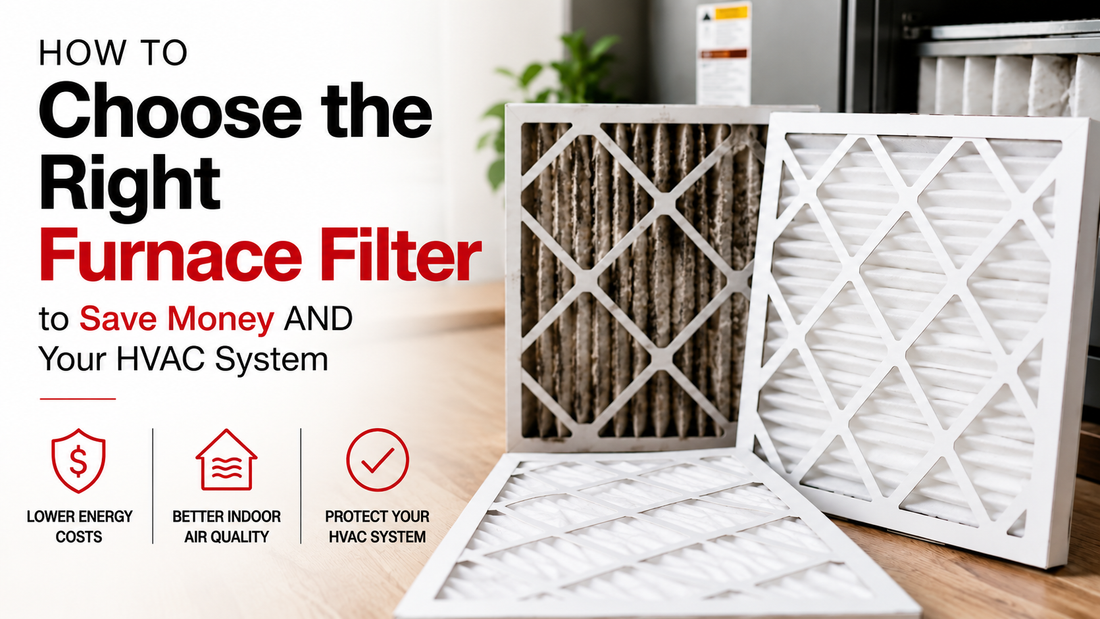 How to choose the right furnace filter based on MERV rating, airflow, and indoor air quality.