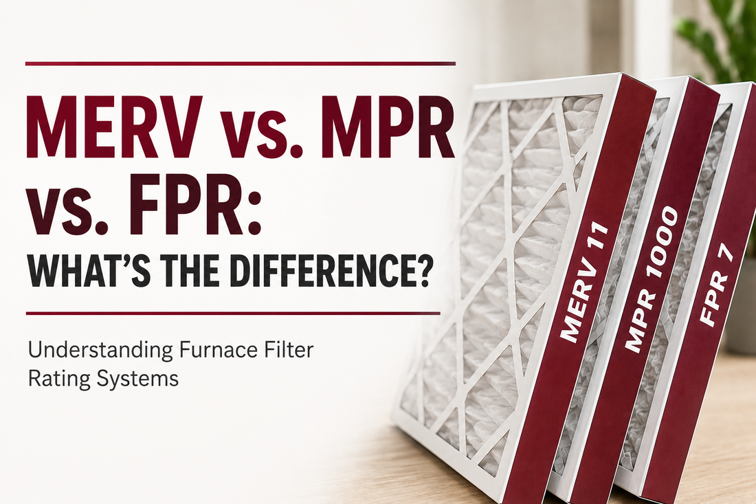 MERV vs. MPR vs. FPR: What's the Difference?