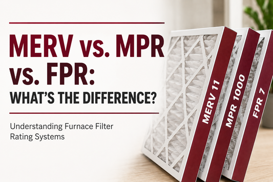 MERV vs. MPR vs. FPR: What's the Difference?