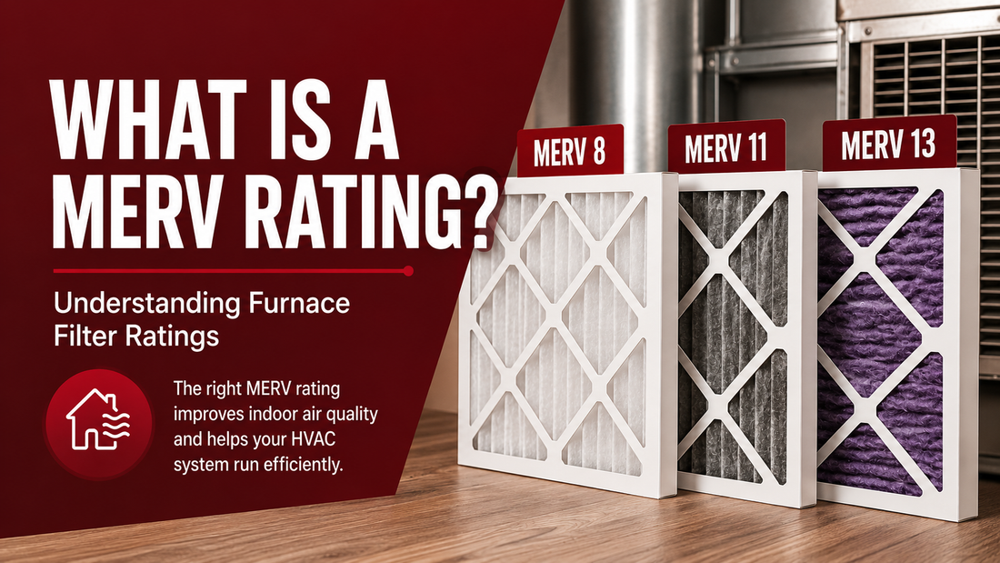 Comparison of MERV 8, MERV 11, and MERV 13 furnace filters for residential HVAC systems and indoor air quality.