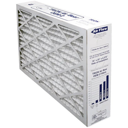 TRION 272649-11-205 OEM-2 Air Filter 16x25x4 (2-Pack, MERV 11) Replacement Filter for Honeywell FC100A1029 / FC200E1029, Actual Size 15.8” x 24.75” x 4.375”