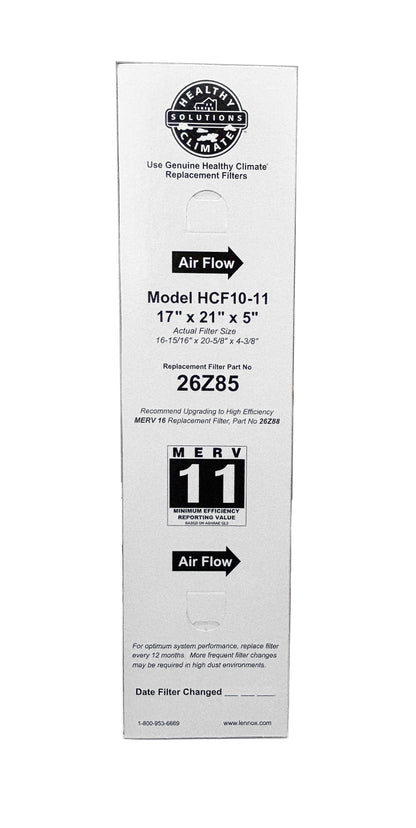 Lennox 26Z85 - 17 x 21 x 5 Healthy Climate HCF10-11 Air Filter, MERV 11