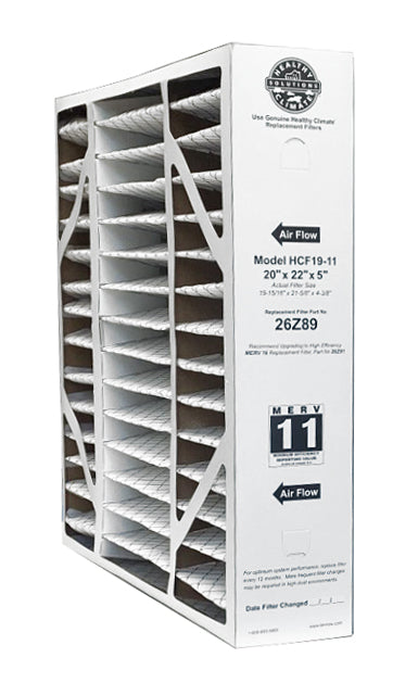 Lennox 26Z89 - 20" x 22" x 5" Healthy Climate HCF19-11 Air Filter, MERV 11