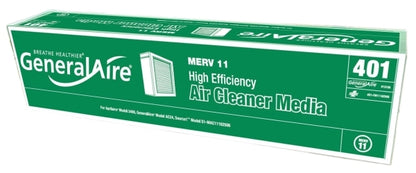 GeneralAire #4401 RESERVEPro MERV 11 Expandable Air Filter – Model 13415, Pleated Design