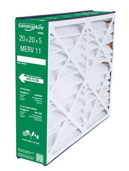 GeneralAire 6FM2020 - 20" x 20" x 5" Filter Media for MAC 2020, MERV 11