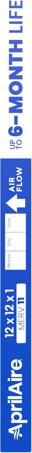AprilAire A12121 1-Inch Media 12" x 12" x 1" MERV 11