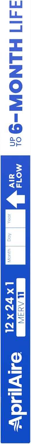 AprilAire A12241 1-Inch Media 12" x 24" x 1" MERV 11