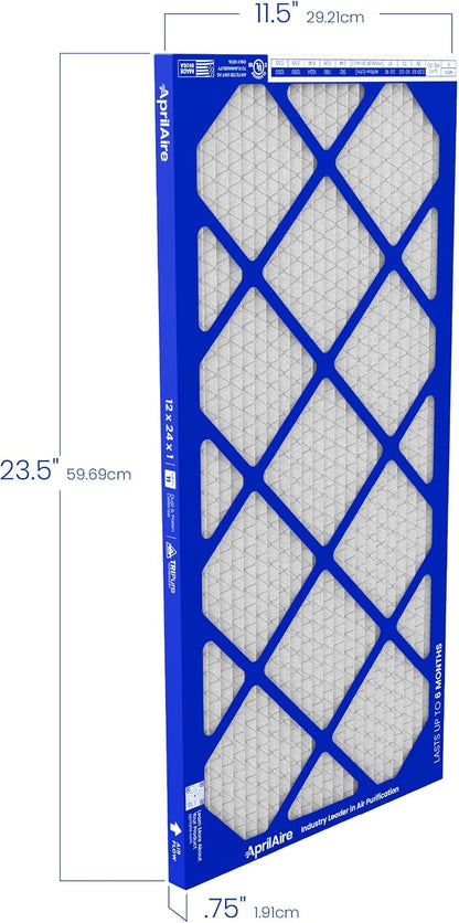 AprilAire A12241 1-Inch Media 12" x 24" x 1" MERV 11