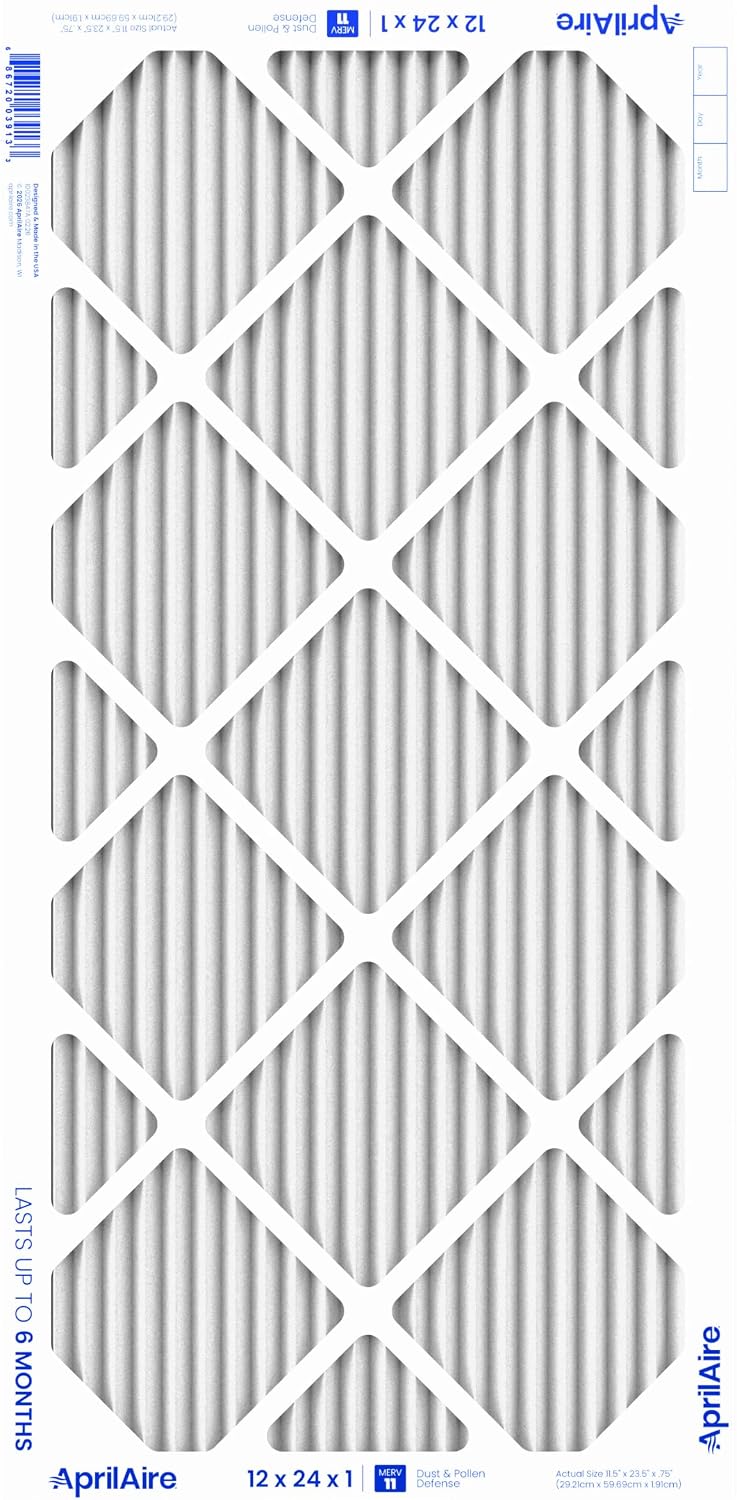 AprilAire A12241 1-Inch Media 12" x 24" x 1" MERV 11