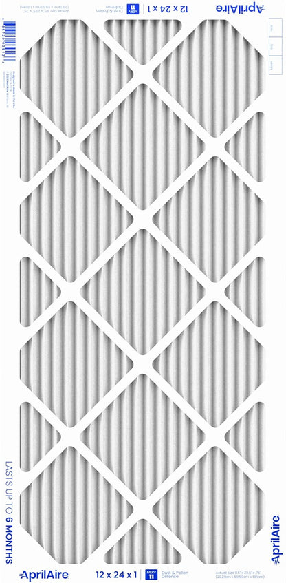 AprilAire A12241 1-Inch Media 12" x 24" x 1" MERV 11
