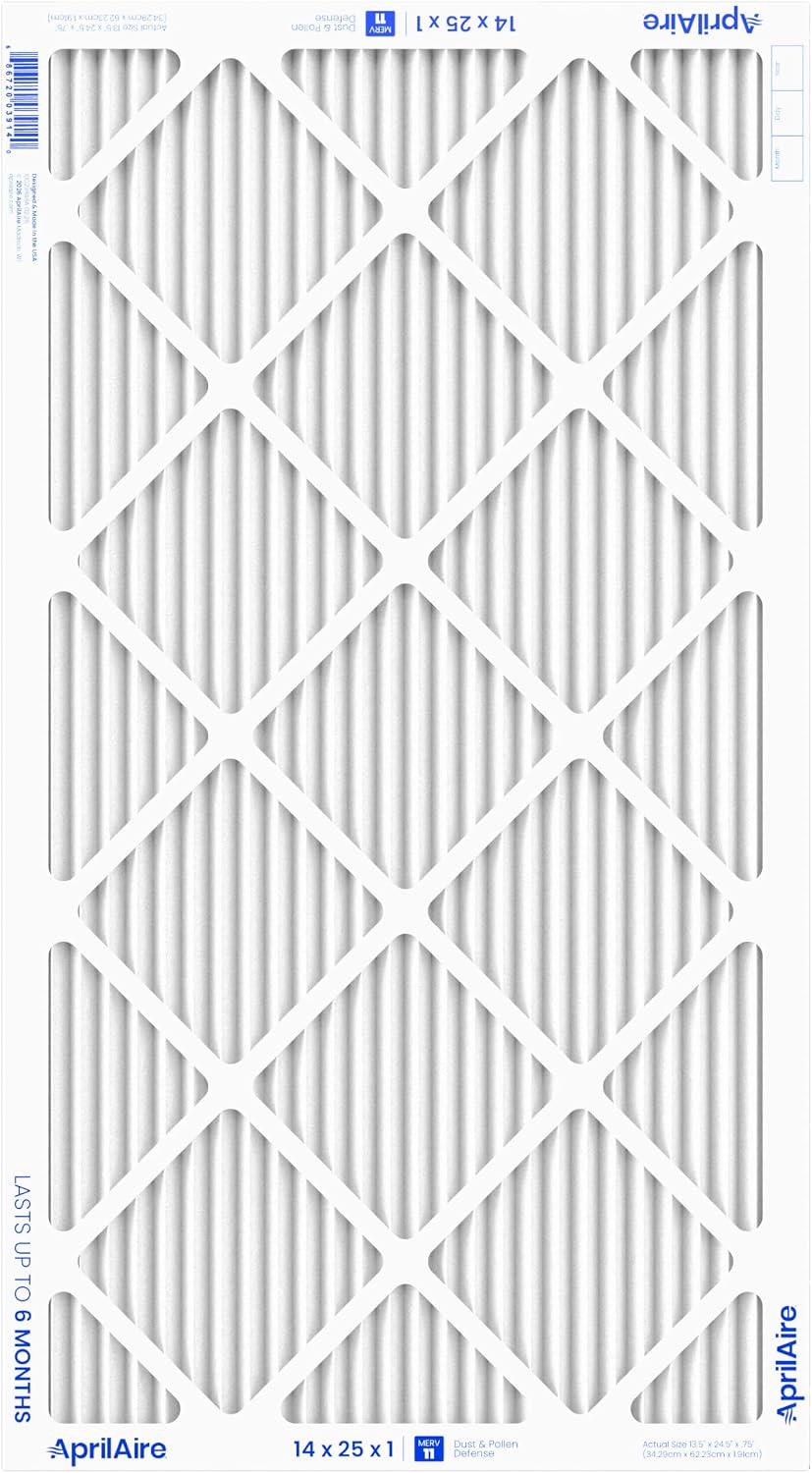 AprilAire A14251 1-Inch Media 14" x 25" x 1" MERV 11