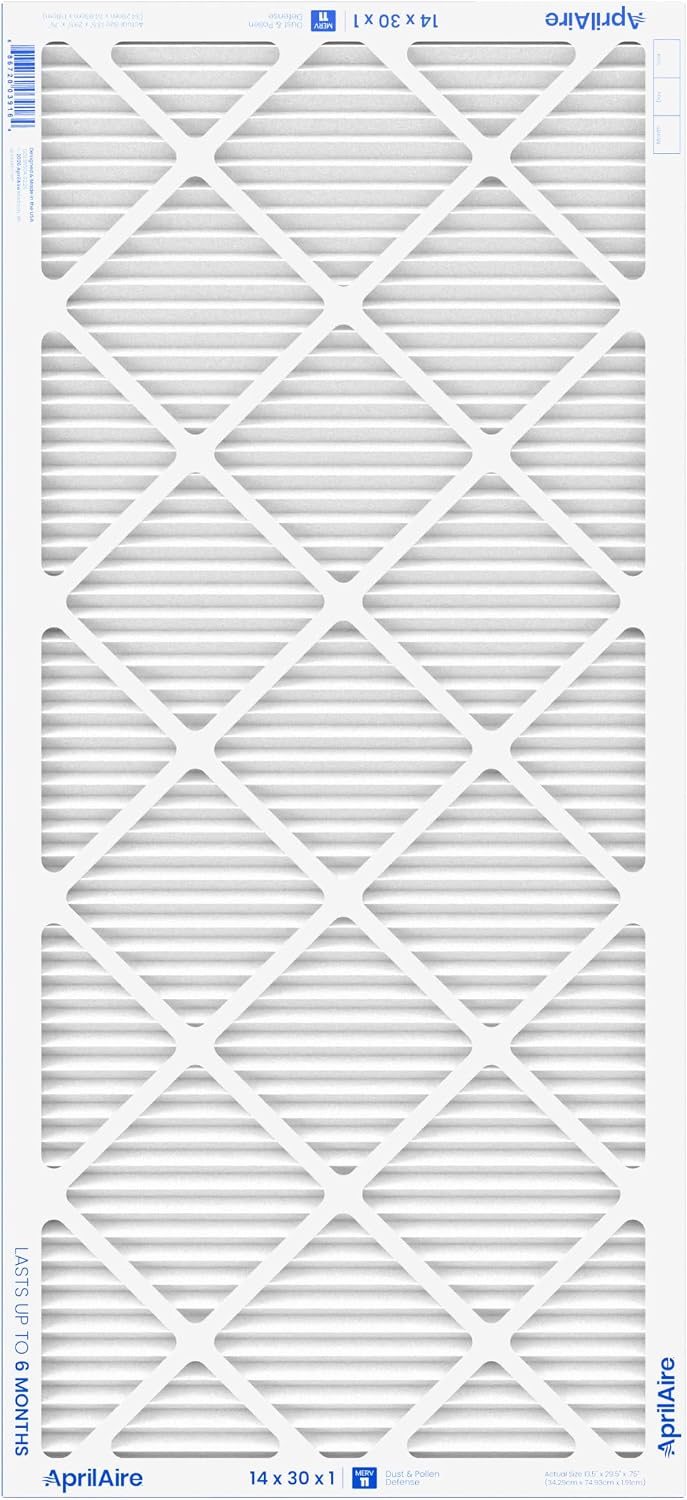 AprilAire A14301 1-Inch Media 14" x 30" x 1" MERV 11