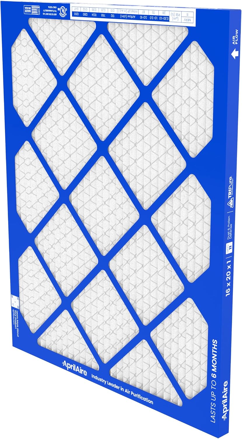 AprilAire A16201 1-Inch Media 16" x 20" x 1" MERV 11