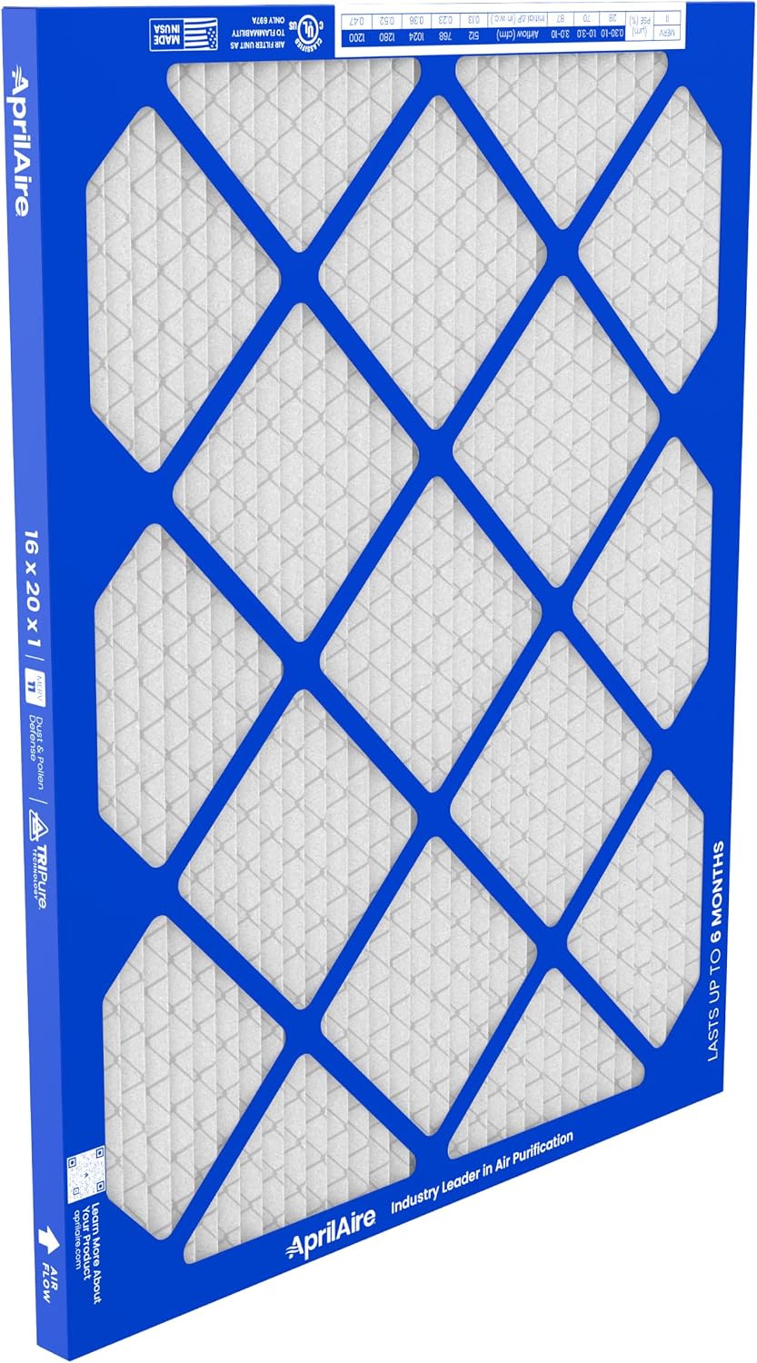 AprilAire A16201 1-Inch Media 16" x 20" x 1" MERV 11