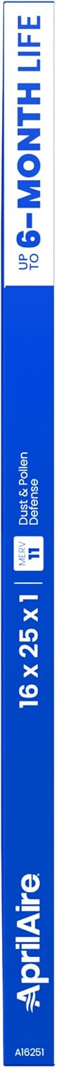 AprilAire A16251 1-Inch Media 16" x 25" x 1" MERV 11