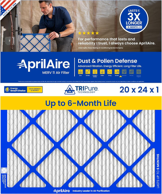 AprilAire A20241 1-Inch Media 20" x 24" x 1" MERV 11