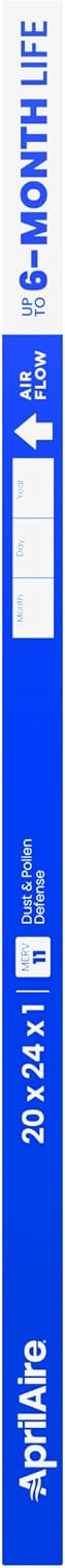 AprilAire A20241 1-Inch Media 20" x 24" x 1" MERV 11