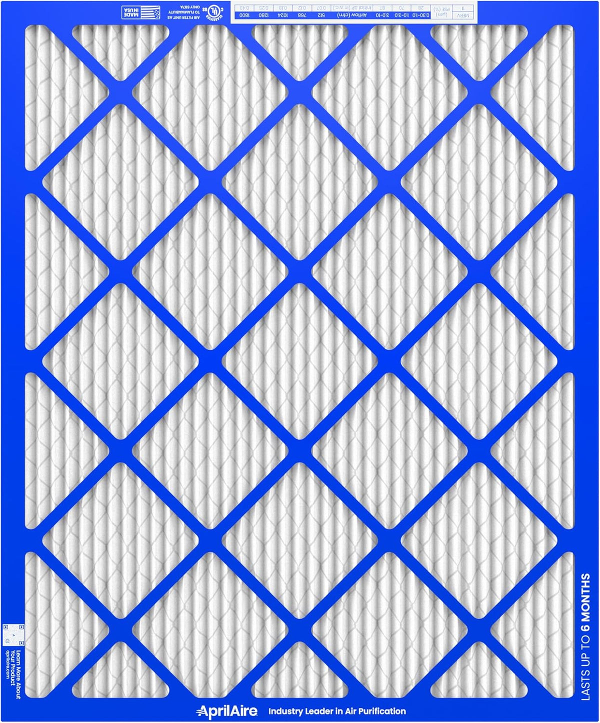 AprilAire A20241 1-Inch Media 20" x 24" x 1" MERV 11