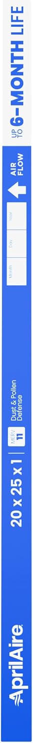 AprilAire A20251 1-Inch Media 20" x 25" x 1" MERV 11