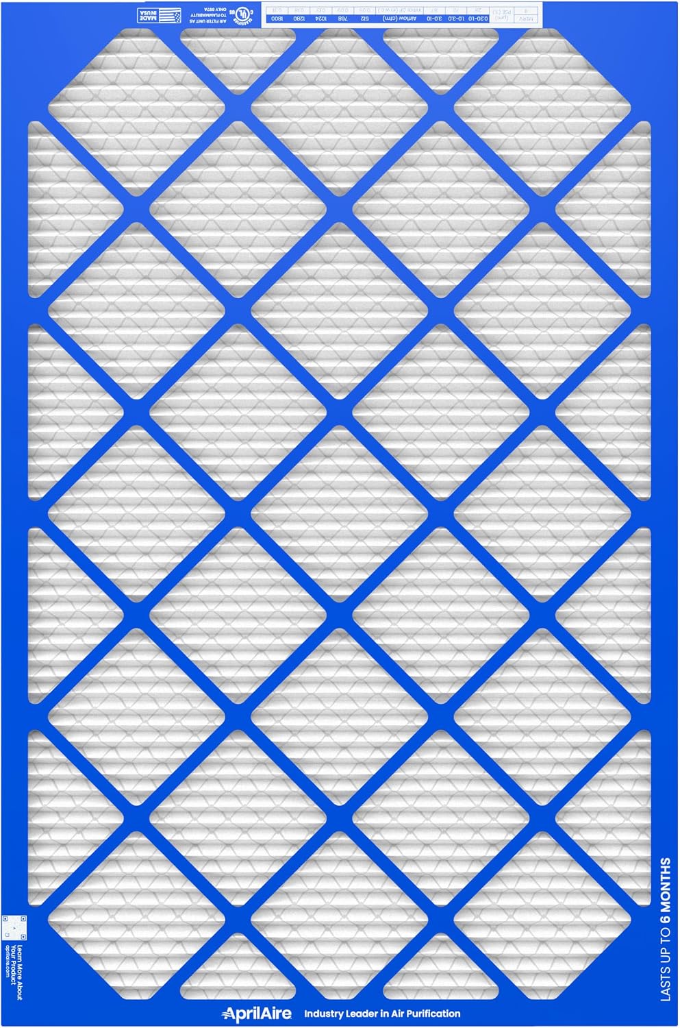 AprilAire A20301 1-Inch Media 20" x 30" x 1" MERV 11