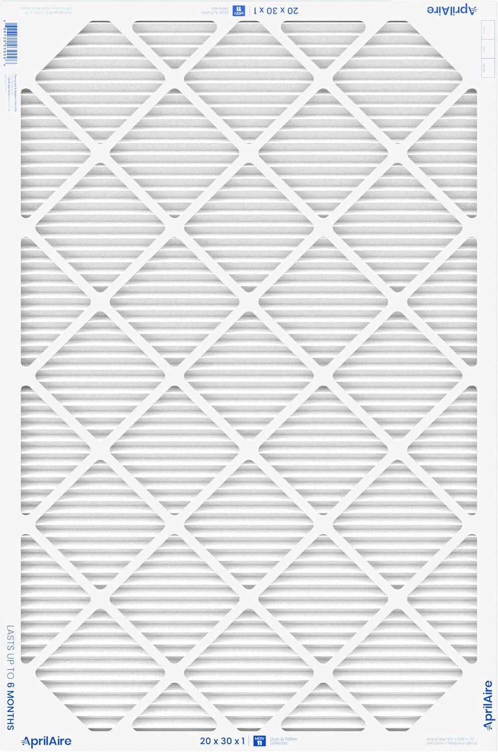 AprilAire A20301 1-Inch Media 20" x 30" x 1" MERV 11